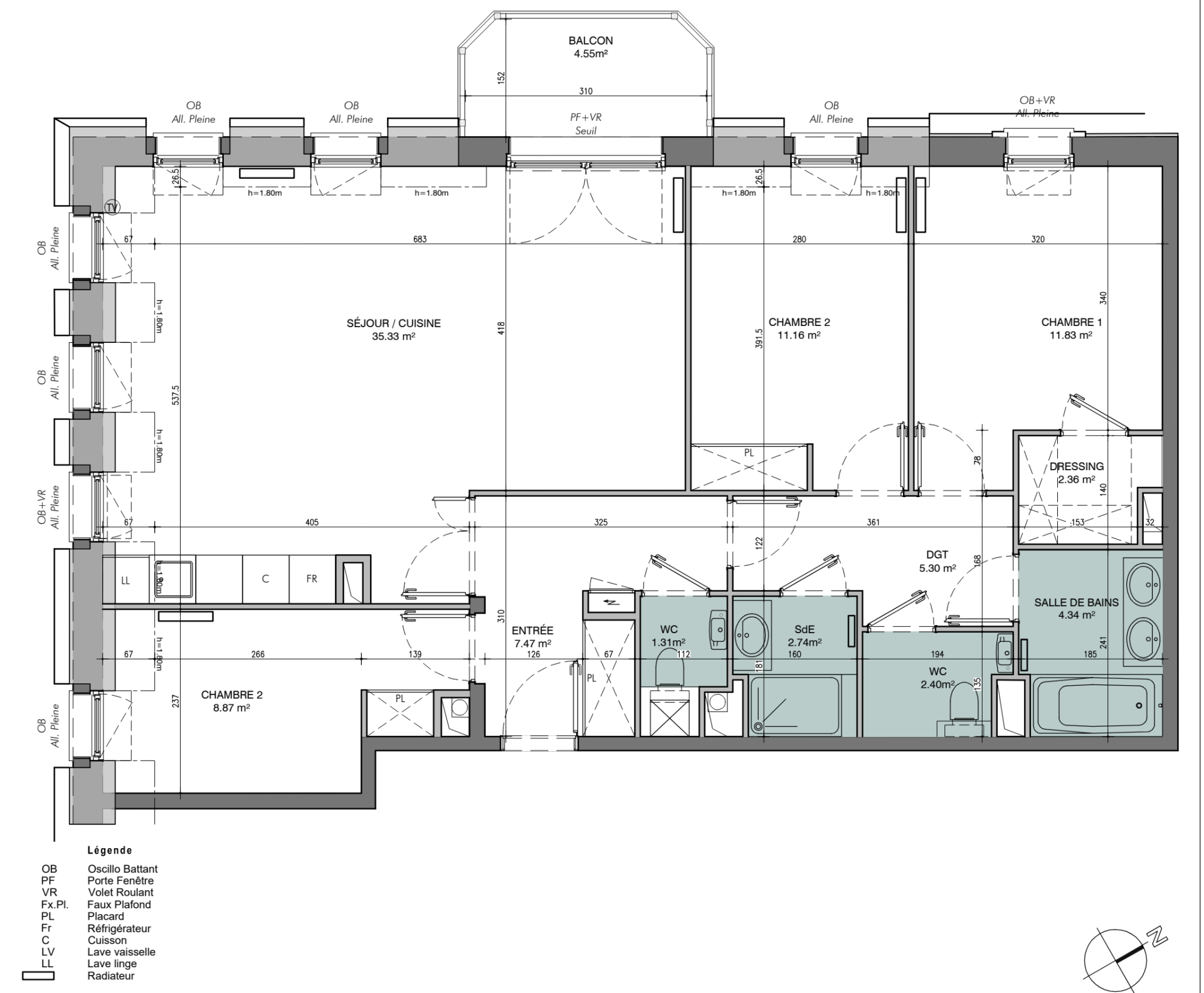apartment 4 rooms for sale on LE TOUQUET PARIS PLAGE (62520)