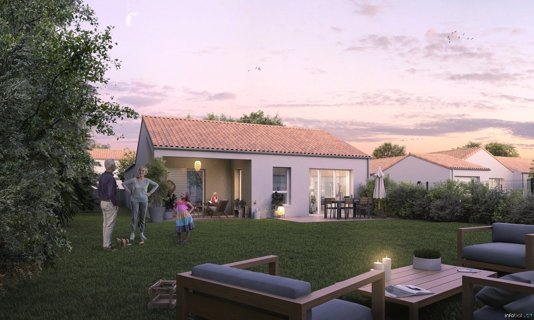 maison contemporaine 4 pièces en vente sur ST SULPICE DE ROYAN (17200)