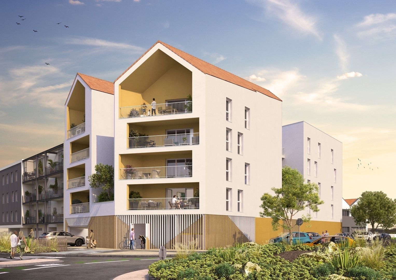 apartment 4 rooms for sale on LA ROCHELLE (17000)
